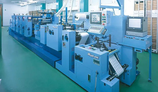 オフセット間欠カラー印刷