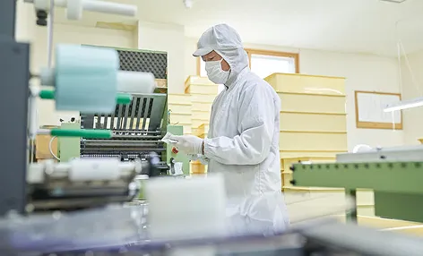 クリーンルーム検品